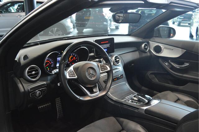 Mercedes-Benz C-KLASSE Cabrio 200 AMG Pakket navi led Airscarf 19 inch 184 pk !!
