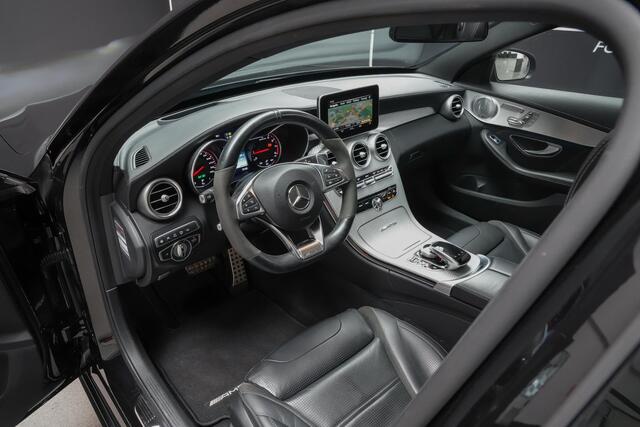 Mercedes-Benz C-KLASSE Estate AMG 63 S |carbon|memory|head-up|panoramadak|360 camera|Burmester|stoelventilatie|blind-spot|rijstrookhulp|