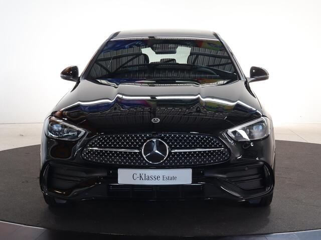 Mercedes-Benz C-KLASSE Estate 300e Business Solution AMG | Panoramaschuifdak | Night | Burmester | Rijassistentiepakket Plus | Matrix Led