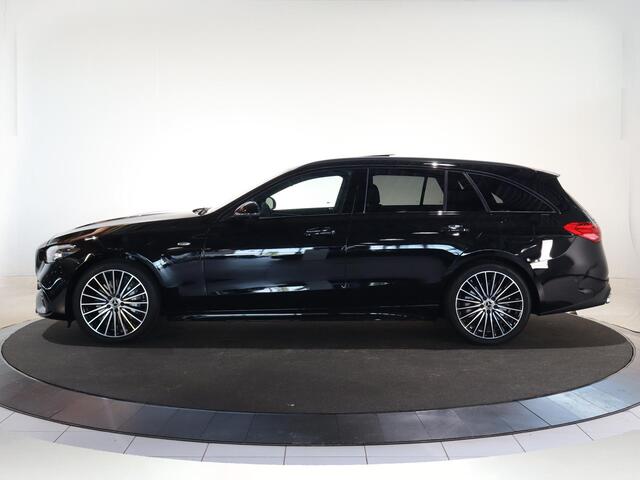 Mercedes-Benz C-KLASSE Estate 300e Business Solution AMG | Panoramaschuifdak | Night | Burmester | Rijassistentiepakket Plus | Matrix Led