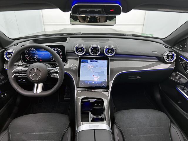 Mercedes-Benz C-KLASSE Estate 300 e Business Solution AMG | Trekhaak | Nightpakket | Parkeerpakket met 360°-camera | KEYLESS GO-comfortpakket | Antidiefstalpakket GUARD 360° Plus | EASY PACK achterklep | Memorypakket |