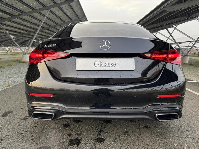Mercedes-Benz C-KLASSE 180 Star Edition AMG Line | Night | Panoramadak | Burmester | Memory stoelen | Sfeerverlichting | Parkeercamera |