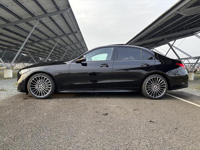 Mercedes-Benz C-KLASSE 180 Star Edition AMG Line | Night | Panoramadak | Burmester | Memory stoelen | Sfeerverlichting | Parkeercamera |