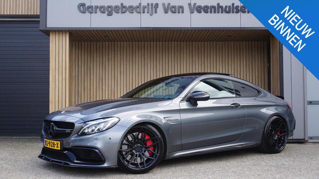 Mercedes-Benz C-KLASSE Coupé AMG 63 S 510pk! Edition 1 Pano.Dak Burmster Head-up 20inch LM Wheel Force Performance-Seats & Nappa-Leder *Glascoating* Unieke AMG!