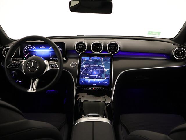 Mercedes-Benz C-KLASSE Estate 300 e Star Edition AMG Line | Trekhaak | Parkeerpakket met achteruitrijcamera | EASY PACK achterklep | USB-pakket | Antidiefstalpakket GUARD 360° Plus | High-performance led-koplampen |