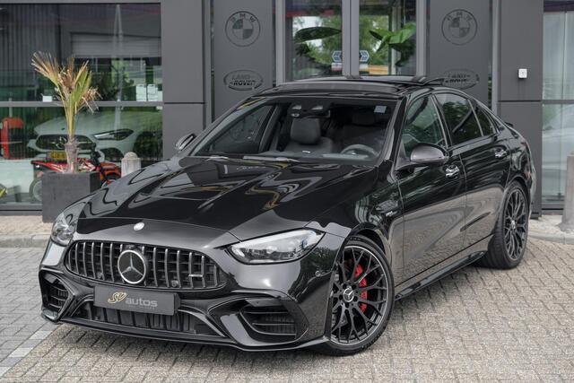 Mercedes-Benz C-KLASSE C63s AMG 680pk E-performance Panoramadak *BTW* 4-Wielsturing Burmester 3d AMG Driver pack