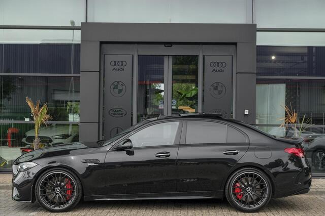 Mercedes-Benz C-KLASSE C63s AMG 680pk E-performance Panoramadak *BTW* 4-Wielsturing Burmester 3d AMG Driver pack