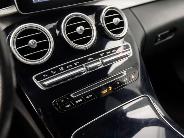 Mercedes-Benz C-KLASSE Estate 180 AMG Sport 157Pk Automaat (PANORAMADAK, NAVIGATIE, CLIMATE, LEDER, ELEK SPORTSTOELEN, STOELVERWARMING, GETINT GLAS, NIEUWE APK, NIEUWSTAAT)