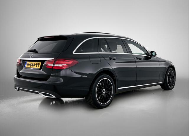 Mercedes-Benz C-KLASSE Estate 180 Business Solution Avantgarde Panoramadak | multi spaaks lichtmetalen velgen | Navigatie | parking support | Inclusief 24 maanden MB Certified garantie voor Europa.