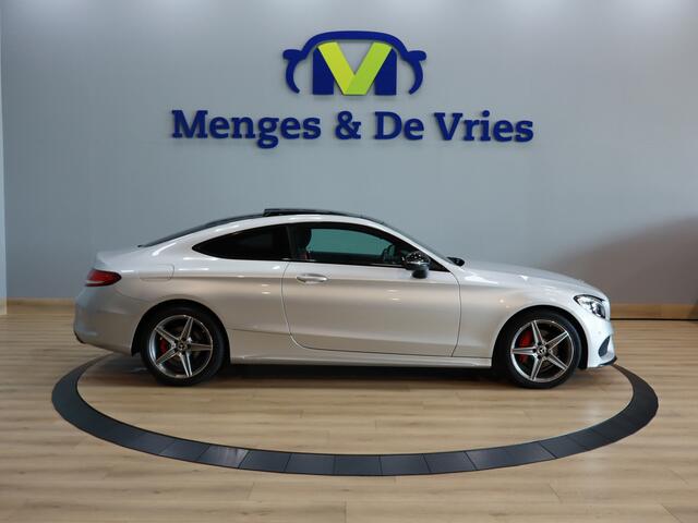 Mercedes-Benz C-KLASSE Coupé 180 Ambition AMG line | Airco ECC | Burmester | Panorama | Stoelverwarming | Cruise Control | NAP | Isofix