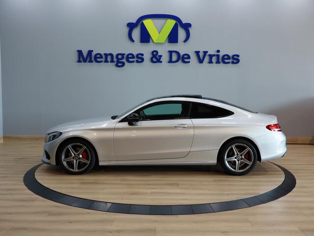 Mercedes-Benz C-KLASSE Coupé 180 Ambition AMG line | Airco ECC | Burmester | Panorama | Stoelverwarming | Cruise Control | NAP | Isofix
