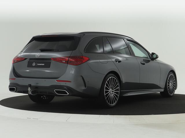 Mercedes-Benz C-KLASSE Estate 180 Star Edition AMG Line | Nightpakket | Trekhaak | Parkeerpakket met achteruitrijcamera | KEYLESS GO | Antidiefstalpakket GUARD 360° Plus | EASY PACK achterklep | Memorypakket |