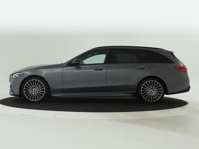 Mercedes-Benz C-KLASSE Estate 180 Star Edition AMG Line | Nightpakket | Trekhaak | Parkeerpakket met achteruitrijcamera | KEYLESS GO | Antidiefstalpakket GUARD 360° Plus | EASY PACK achterklep | Memorypakket |