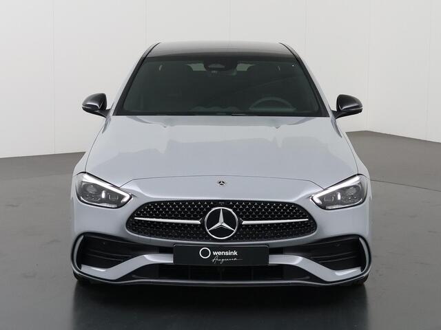 Mercedes-Benz C-KLASSE 180 Star Edition AMG | AMG line Plus | Panoramaschuifdak | Nightpakket | 360* Camera | Head-Up Display |