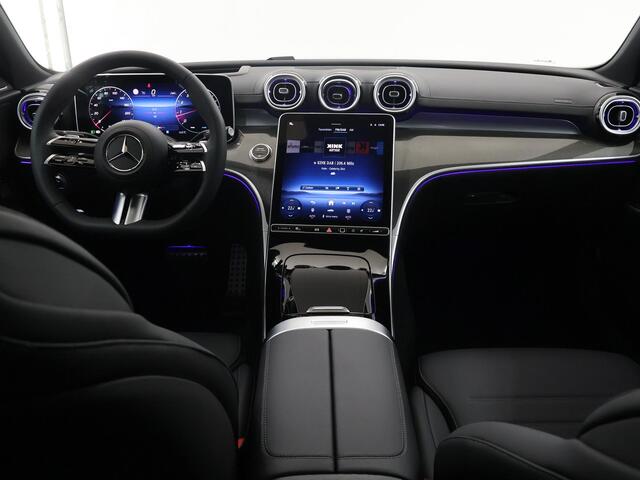 Mercedes-Benz C-KLASSE 180 Star Edition AMG | AMG line Plus | Panoramaschuifdak | Nightpakket | 360* Camera | Head-Up Display |