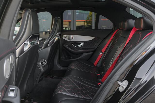 Mercedes-Benz C-KLASSE C63s AMG 510pk Edition 1 Panoramadak Burmester Kuipstoelen Sportuitlaat Distronic Camera Carbon