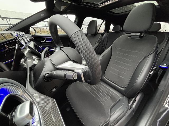 Mercedes-Benz C-KLASSE 300 e Star Edition AMG Line | Night | Panoramadak | Burmester | Memory | 360 camera | Digital light | Rijassistentie pakket |