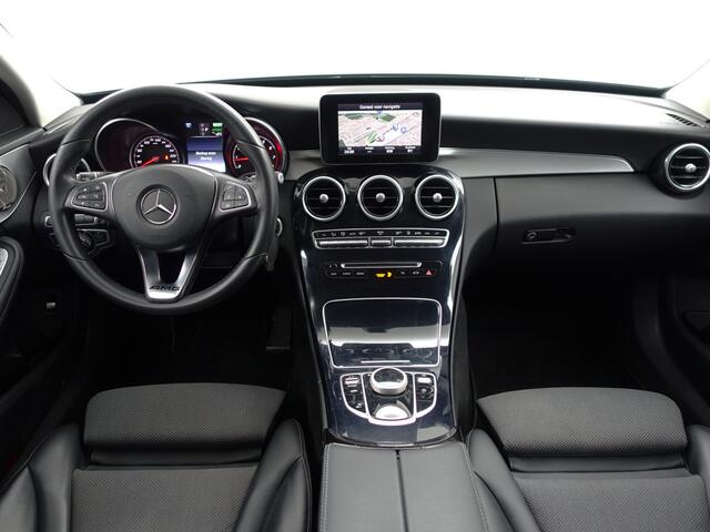 Mercedes-Benz C-KLASSE 350 e AMG Night Edition Aut- Xenon Led, Sfeerverlichting, Burmester, Dynamic Select, Park Assist, Camera, Cruise