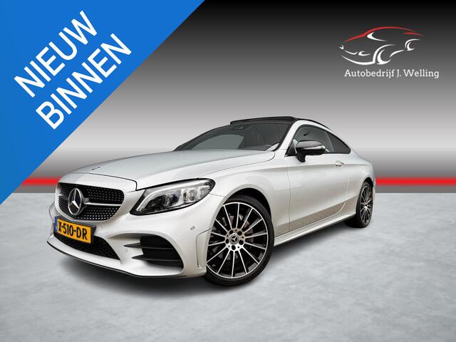Mercedes-Benz C-KLASSE Coupé 180 AMG line Pano / 360cam / 19 inch Burmester