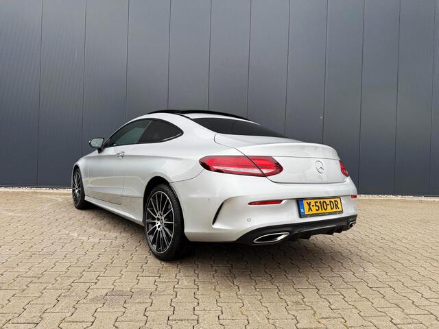 Mercedes-Benz C-KLASSE Coupé 180 AMG line Pano / 360cam / 19 inch Burmester