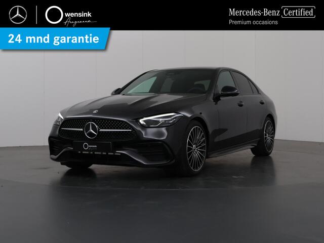 Mercedes-Benz C-KLASSE 180 Star Edition AMG Line | Panoramadak | Burmester Audio | Apple Carplay/Android Auto | Camera | | Distronic | Sfeerverlichting |