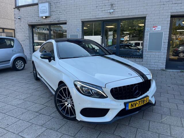 Mercedes-Benz C-KLASSE 200 Amg Bruin Leer Pano Burmester