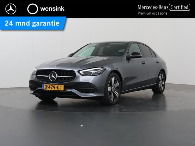 Mercedes-Benz C-KLASSE 200 Luxury Line | Trekhaak | Stoelverwarming | Achteruitrijcamera | MBUX |