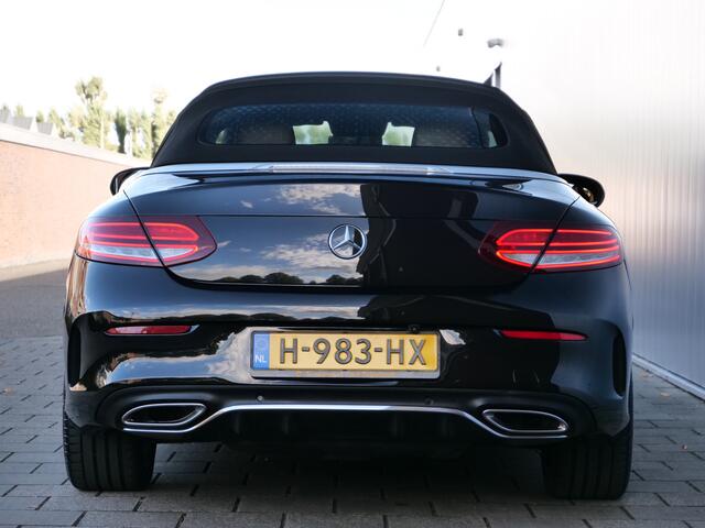 Mercedes-Benz C-KLASSE Cabrio 180 157pk AMG Line Premium Plus Automaat Apple Carplay / Leder / Camera / Windscherm
