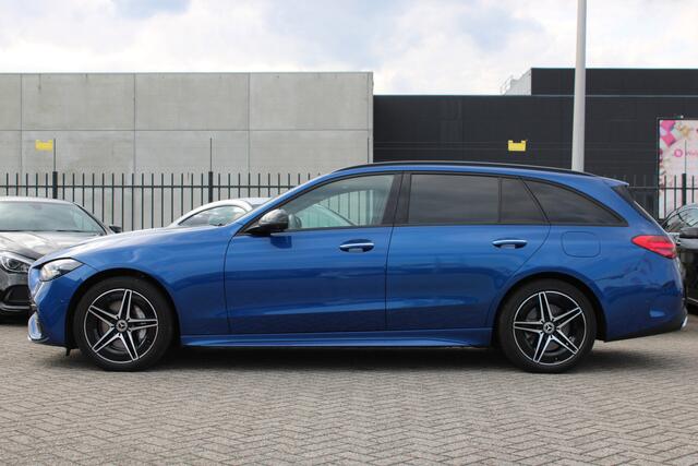 Mercedes-Benz C-KLASSE Estate 300e AMG Line NIGHT PAKKET LEDER HEAD-UP KEY-LESS GO 360-CAMERA TREKHAAK
