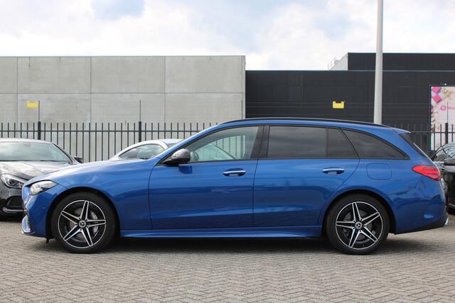 Mercedes-Benz C-KLASSE Estate 300e AMG Line NIGHT PAKKET LEDER HEAD-UP KEY-LESS GO 360-CAMERA TREKHAAK