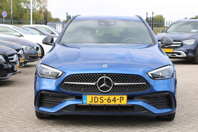 Mercedes-Benz C-KLASSE Estate 300e AMG Line NIGHT PAKKET LEDER HEAD-UP KEY-LESS GO 360-CAMERA TREKHAAK