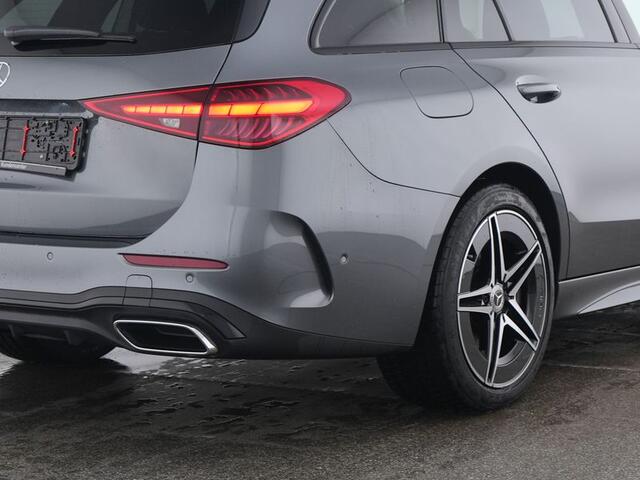 Mercedes-Benz C-KLASSE Estate 300 e AMG Plug-In Hybride AMG Line | Night Pakket | Trekhaak | Panorama Schuif-Kanteldak | Dodehoek Assist. Inclusief 24 maanden MB Certified garantie voor Europa.