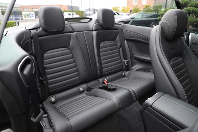 Mercedes-Benz C-KLASSE Cabrio 200 AMG Aut9 | 184PK | Memory | Burmester | Carbon | Sfeerverlichting | Air-scarf | ILS | 360 Camera | Stoelverwarming | 2016.