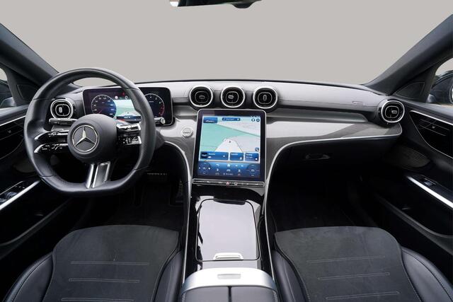 Mercedes-Benz C-KLASSE 200 AMG Line | Pano | Designo Magno | Night Pakket