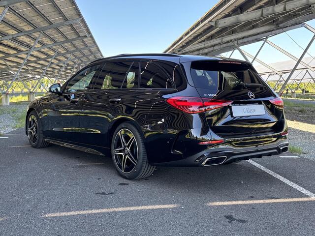 Mercedes-Benz C-KLASSE Estate 180 Business Solution AMG | Night | Panoramdak | Memory stoelen | 360 camera | Sfeerverlichting |