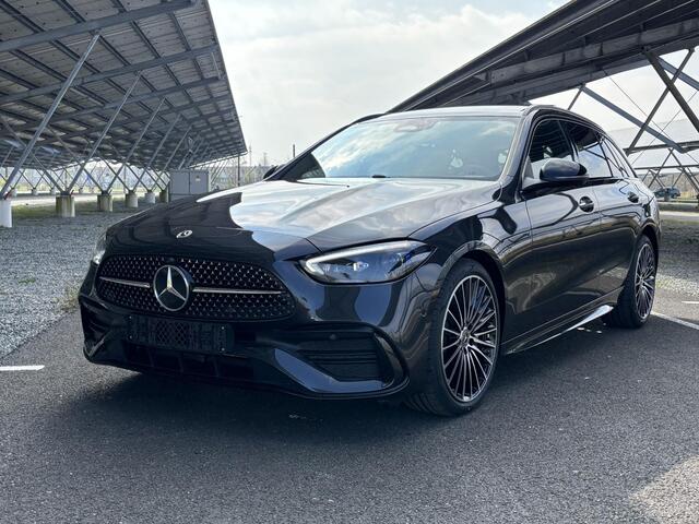Mercedes-Benz C-KLASSE 180 Star Edition AMG Line | Panoramadak | Memory stoelen | 360 camera | Digital light | Sfeerverlichting |