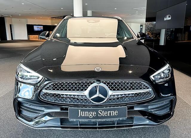 Mercedes-Benz C-KLASSE Estate 300e AMG ** LED, MBUX+, WINTER-, KEYLESS-, MEMORY-, SPIEGEL-PACK ** Slechts 9.878km. - UNFALLFREI ** ** INFORMEER OOK NAAR ONZE AANTREKKELIJKE FINANCIAL-LEASE TARIEVEN **