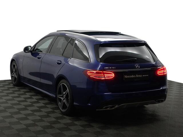 Mercedes-Benz C-KLASSE Estate AMG 43 4MATIC Premium- Dealer Onderhouden, Lane Assist, Panoramadak, Sfeerverlichting, Camera
