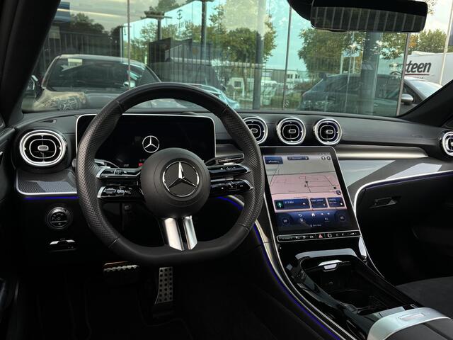 Mercedes-Benz C-KLASSE 300 e star Edition AMG Line Plus Schuifdak | Memory Seats | Carbon