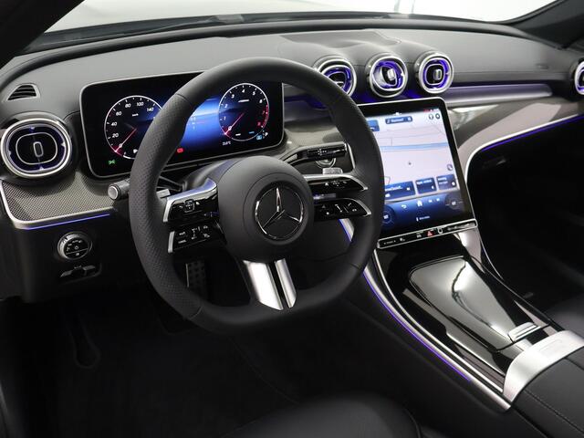 Mercedes-Benz C-KLASSE 180 Business Solution AMG Panoramadak | Memory stoelen | Digital Light | Apple carplay | 360 camera | Night pakket