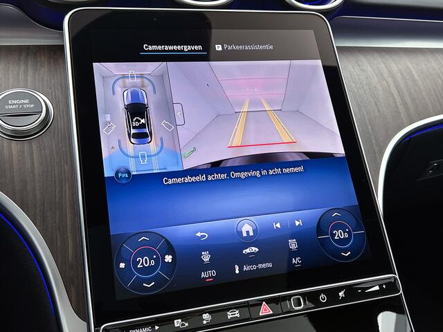 Mercedes-Benz C-KLASSE 300 e Business Solution AMG | Multicontourstoelen voor | Burmester® 3D surround sound system | AIR BALANCE pakket | Winter pakket | Stoelventilatie/- verwarming voor | Walnotenhout |