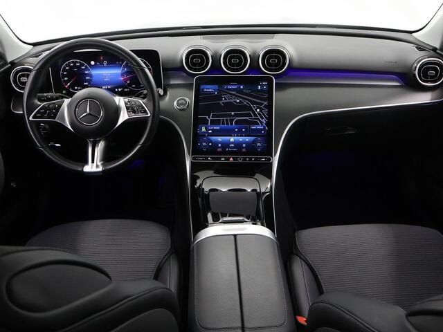 Mercedes-Benz C-KLASSE Estate 180 Luxury Line | Achteruitrijcamera | Sfeerverlichting | Stoelverwarming | Cruise Control | Appel Carplay |