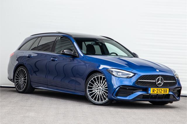 Mercedes-Benz C-KLASSE Estate 200 AMG Nightpakket, pano, Camera, 19" ,Carplay, 2022