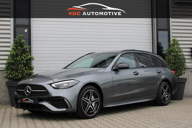 Mercedes-Benz C-KLASSE 300 e AMG Estate Pano | Trekhaak | Dodehoekassistent | Sfeerverlichting | Camera | Carplay | Spiegelpakket
