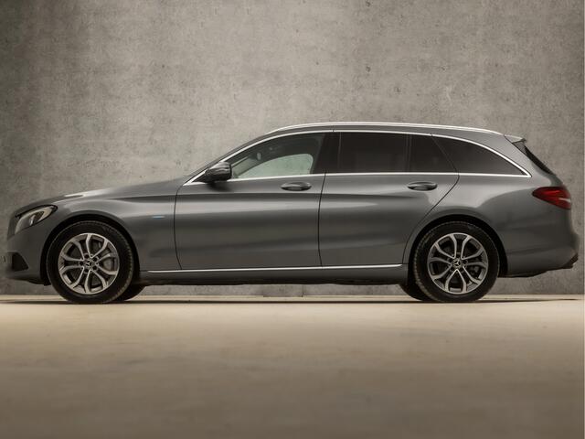 Mercedes-Benz C-KLASSE Estate 350 e AMG Sport 279Pk Automaat (NAVIGATIE, LUCHTVERING, LEDER, STOELVERWARMING, ELEK SPORTSTOELEN, GETINT GLAS, CAMERA, SFEERVERLICHTING)