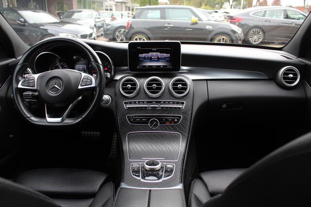 Mercedes-Benz C-KLASSE 180 AMG Sport Edition / Leder / Navigatie / Parkeerhulp / 18'' / Bluetooth / Cruise Control