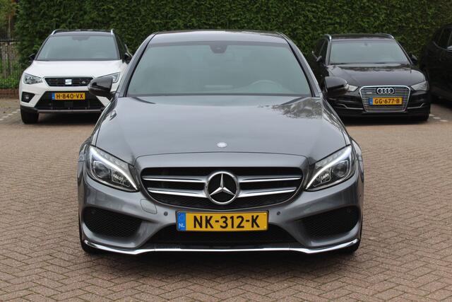 Mercedes-Benz C-KLASSE 180 AMG Sport Edition / Leder / Navigatie / Parkeerhulp / 18'' / Bluetooth / Cruise Control