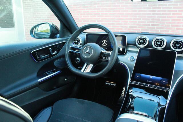 Mercedes-Benz C-KLASSE 180 AMG Line Pano | Distronic | Memory