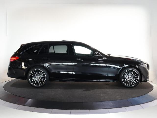 Mercedes-Benz C-KLASSE Estate 300e Business Solution AMG | Panoramaschuifdak | Rijassistentiepakket Plus | Trekhaak | Burmester | DIGITAL LIGHT | Night