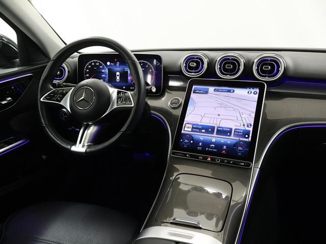 Mercedes-Benz C-KLASSE 180 Luxury Line | Panoramadak | Memory | Stoelverwarming | Getint glas | Sfeerverlichting |